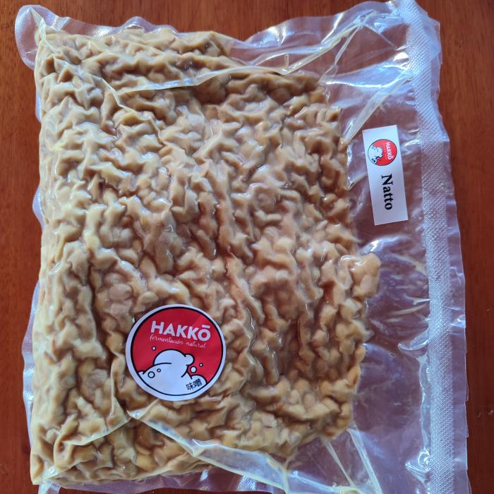 natto fermento de soja japones en su envase
