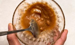 miso y mirin mezclados